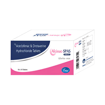 Alcinac Spas 80mg/100mg Tablet