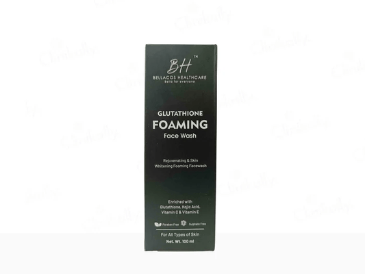 Bellacos Healthcare Glutathione Foaming Face Wash