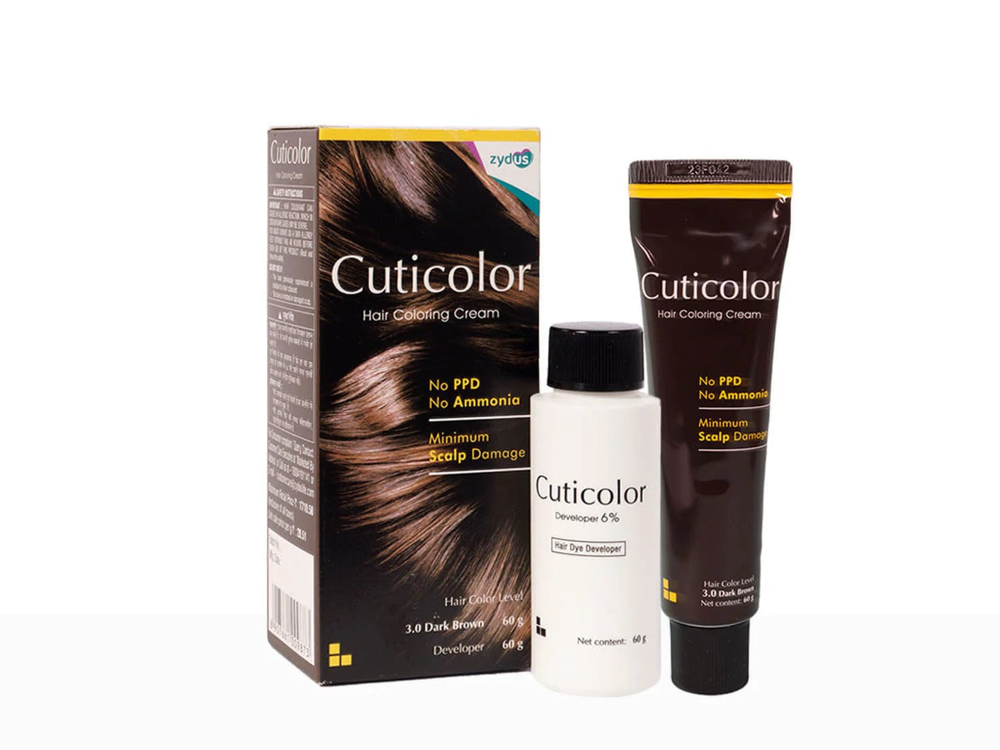 Cuticolor Hair Colouring Cream