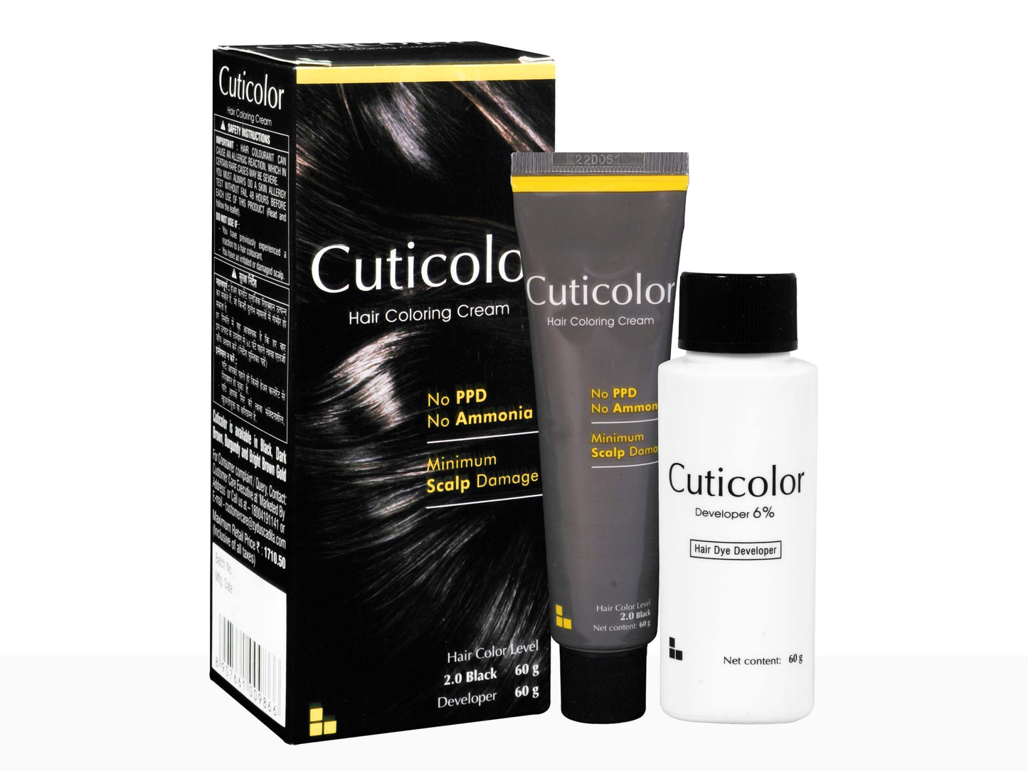 Cuticolor Hair Colouring Cream