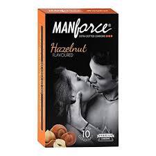 Manforce Extra Dotted Condom Hazelnut