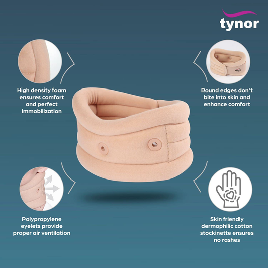 Tynor Cervical Collar Soft Neck Belt