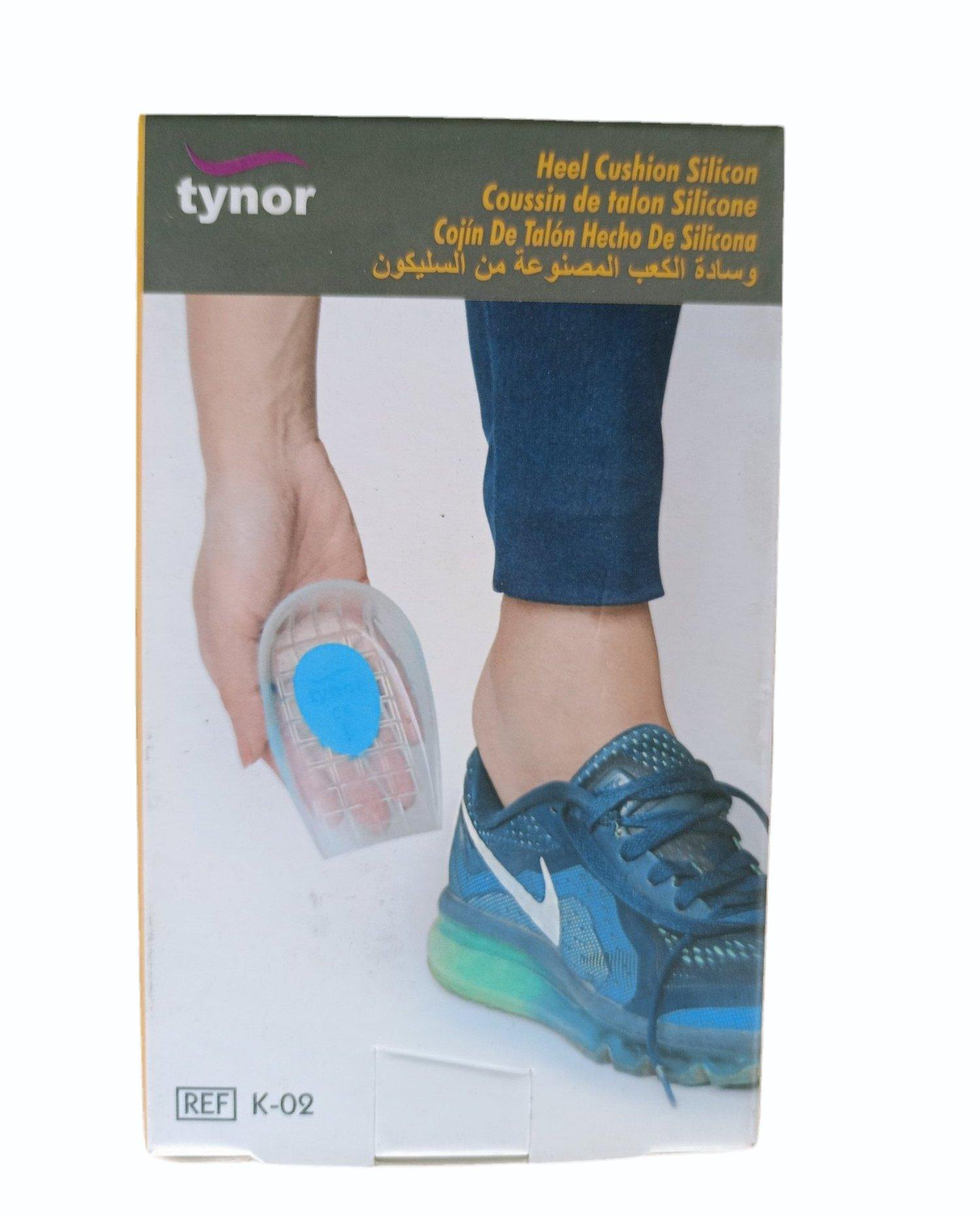 Tynor Heel Cushion Silicone (Pair)