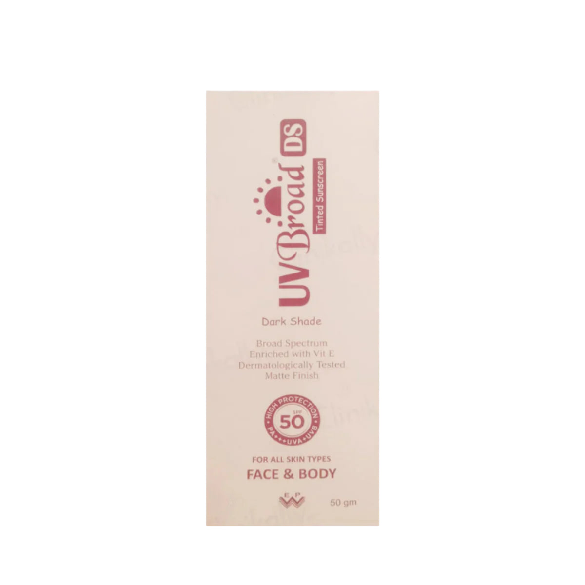 Uv Broad DS SPF50 Tinted Sunscreen