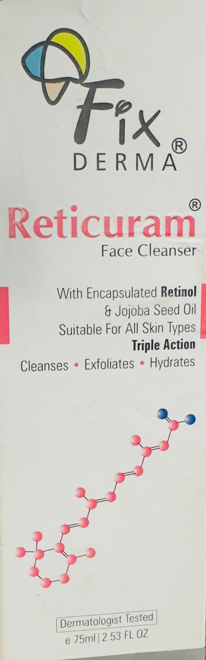 Fixderma Reticuram Face Cleanser