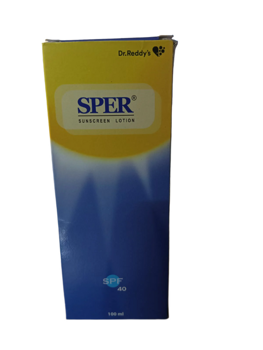 Wockhardt द्वारा Sper सनस्क्रीन लोशन SPF 40 100 ML