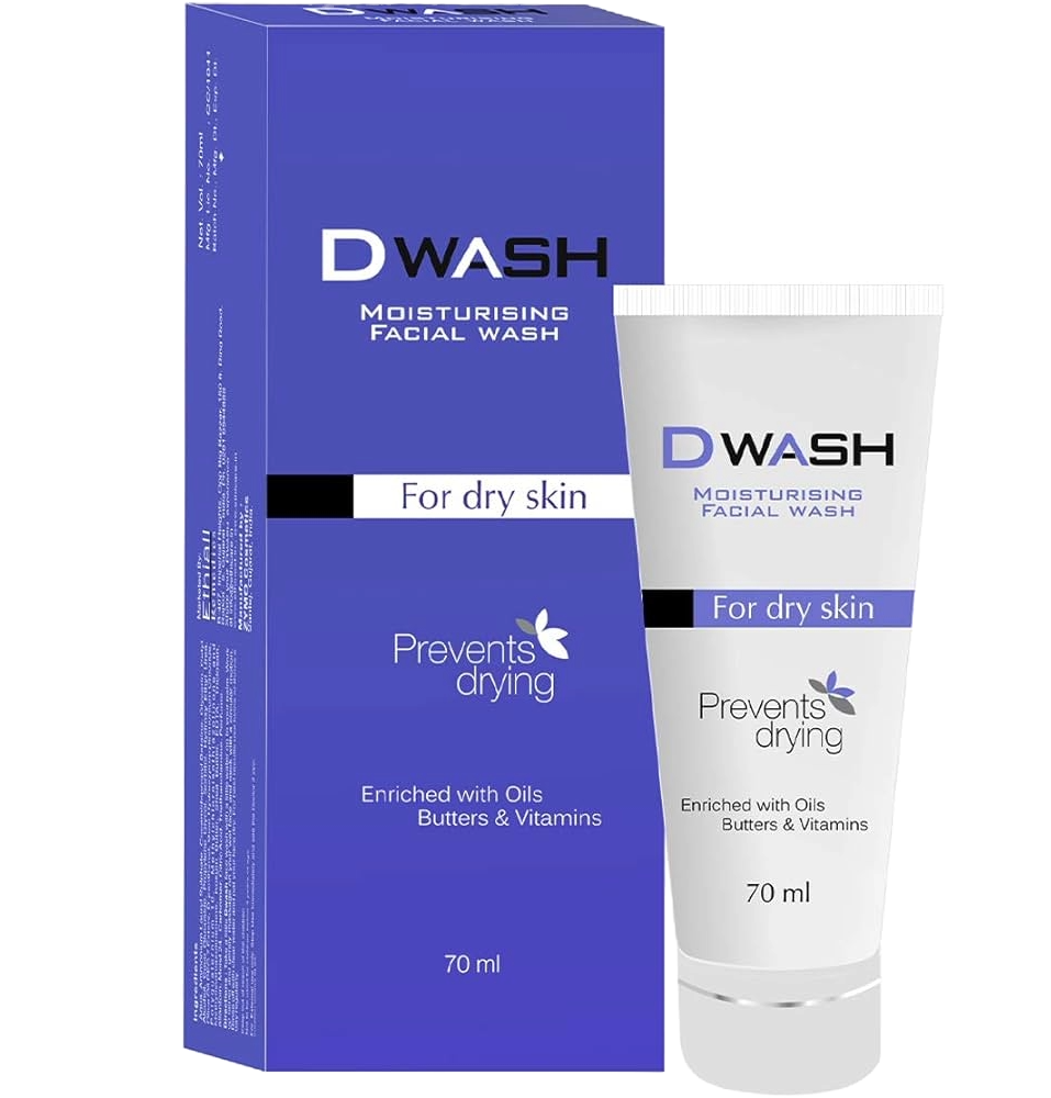 Dwash Moisturising Facial Wash