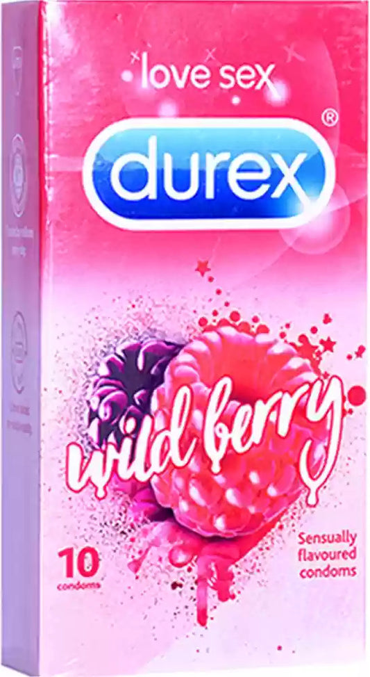 Durex Wild Berry Flavoured Condom