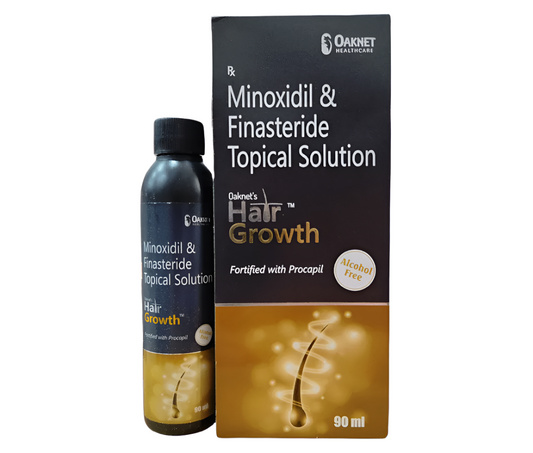 Oaknet's Hair Growth Topical Solution Alcohol Free