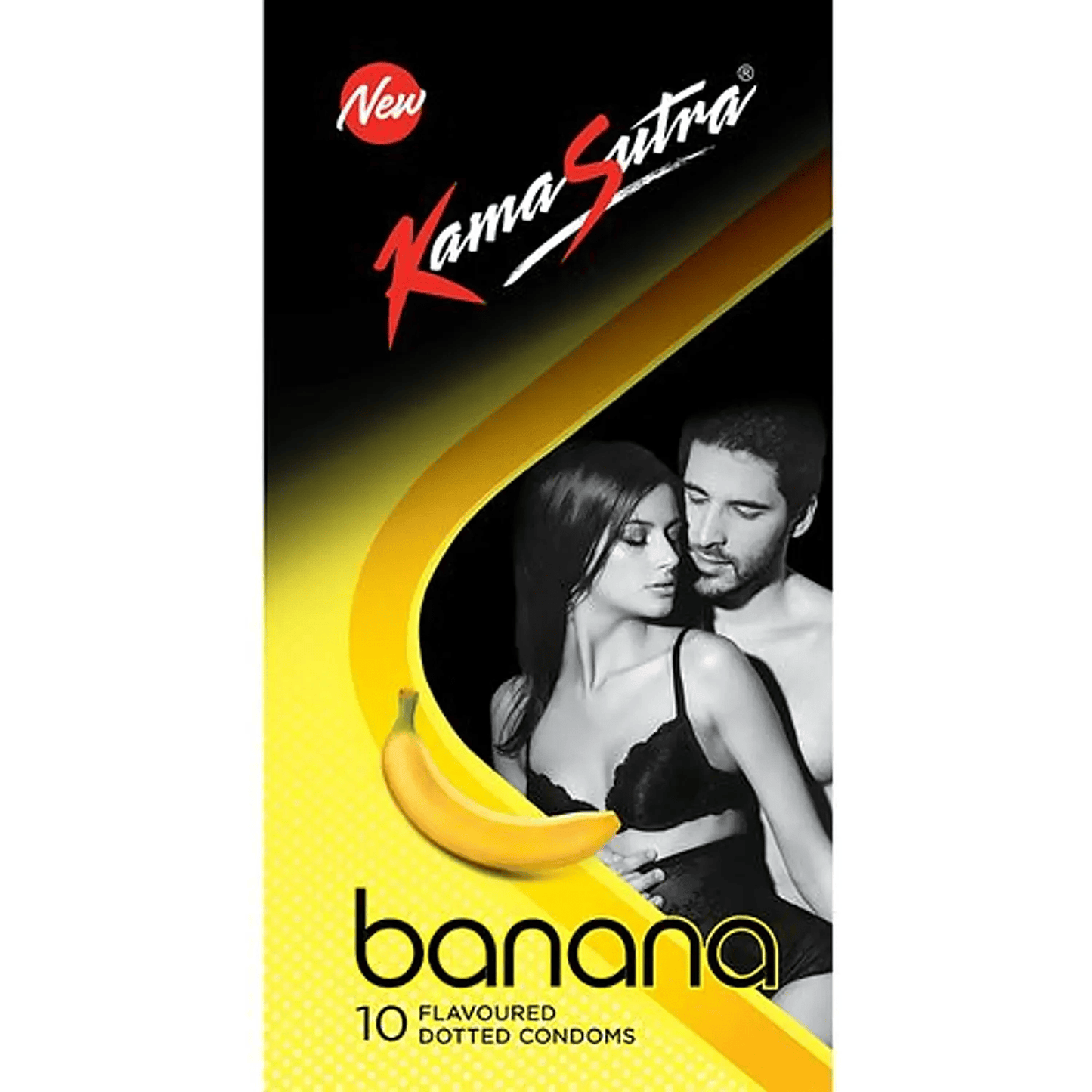 KamaSutra Dotted Condom Banana