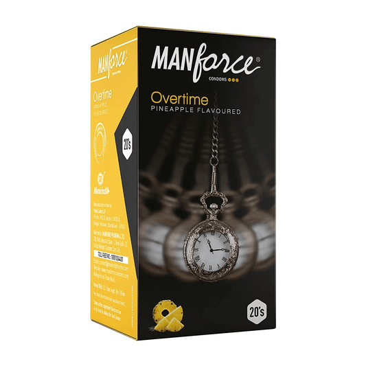 Manforce Condom Overtime Pineapple