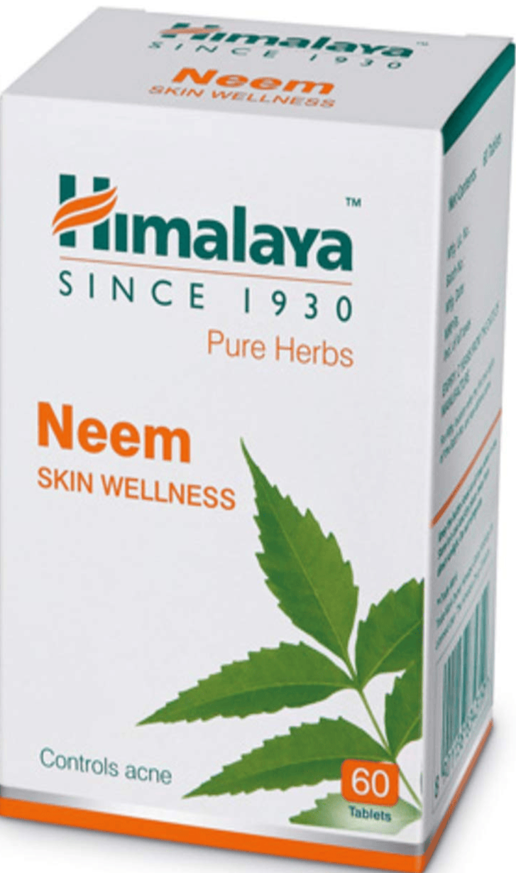 Himalaya Wellness Pure Herbs Neem Skin Wellness Tablet