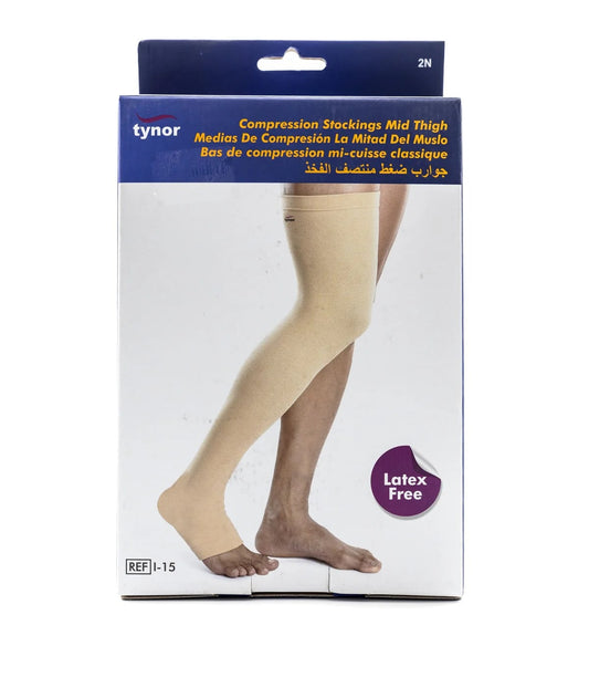 Tynor C Stocking Mid Thigh (Pair)