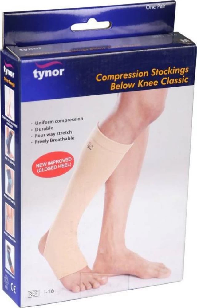 Tynor C Stocking Below Knee (Pair)