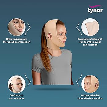 Tynor Compression Garment Face Open Hood