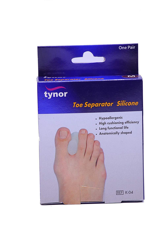 Tynor Toe Separator Silicone ( Pair)