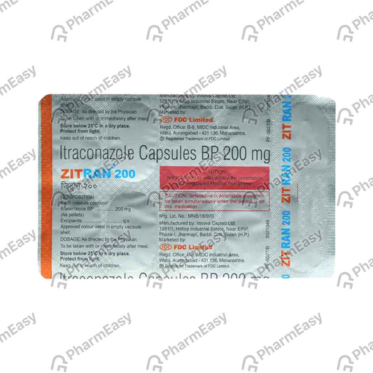 Zitran 200 mg Capsule