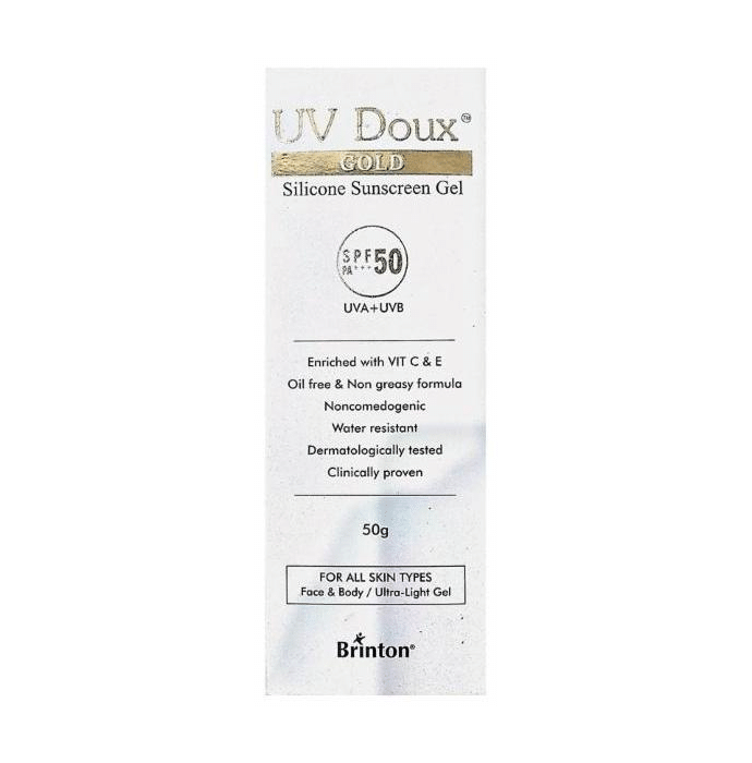 Buy Brinton UV Doux Gold Silicone Sunscreen Gel SPF 50 51 OFF